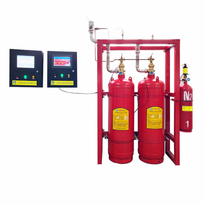 kualitas  Odorless FM200 Pipe Network System Clean Agent HFC227ea Fire Suppression System pabrik