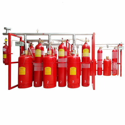 Sistem pemadam kebakaran HFC227ea FM200 40L - 180L Pemadam kebakaran Heptafluoropropane