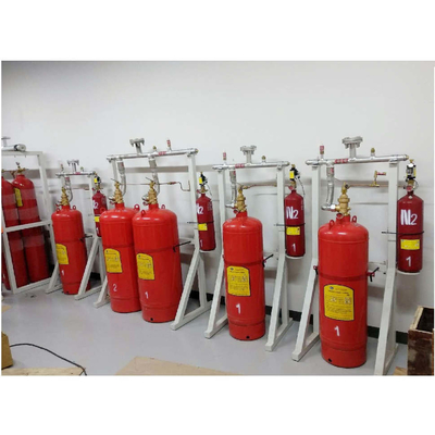 Baja Las / Seamless Fm200 Silinder Gas Storage 120L Silinder Pemadam Kebakaran