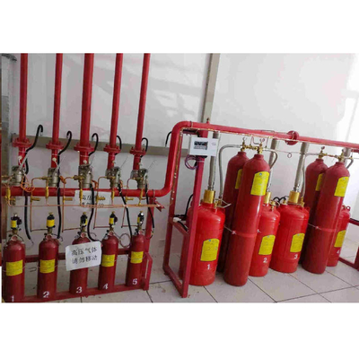 FM200 Sistem Perlindungan Kebakaran 70L - 180L Sistem Penekanan Gas