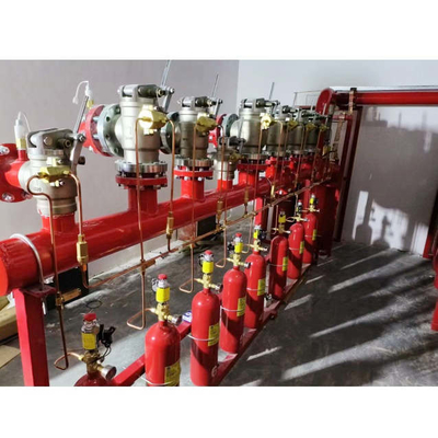 Single Zone FM200 Gas Suppression System Fm200 Mesin pemadam kebakaran otomatis