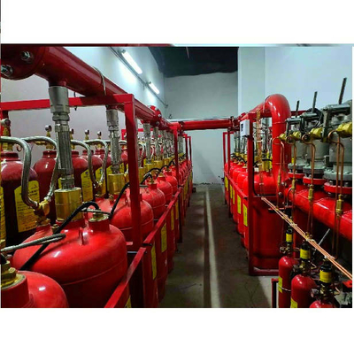 Sistem pemadam kebakaran 150L Hfc227ea FM200 untuk zona tunggal