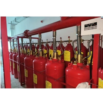 Sistem pemadam kebakaran 150L Hfc227ea FM200 untuk zona tunggal