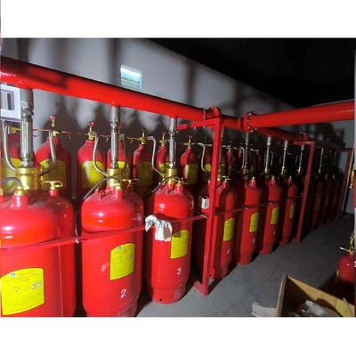 Manual Otomatis FM200 Gas Fire Extinguishing System 120L Tidak Berwarna Dan Tidak Bau