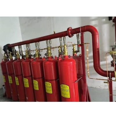 Sistem pemadam kebakaran komersial HFC-227ea FM200 dengan pemadam yang efisien