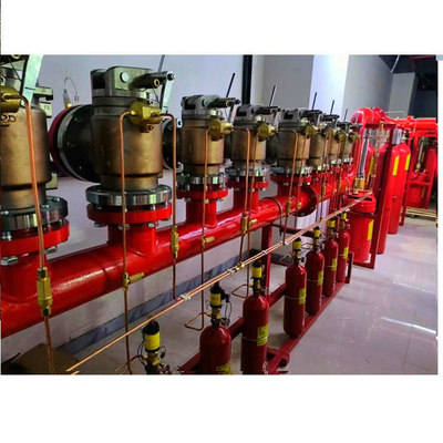 70L - 180L FM200 Sistem Pemadam Kebakaran Sistem Pemadam Kebakaran Gas Bersih