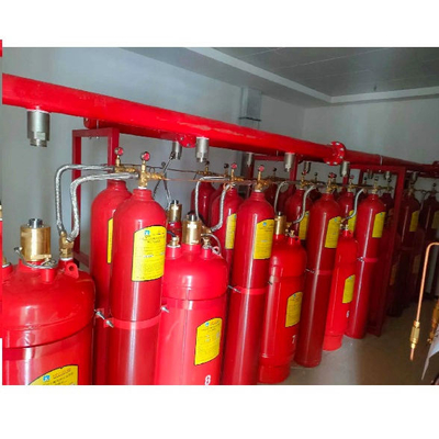 1800m3 90L Cylinders Group FM200 Fire Suppression System Automatic atau manual Start