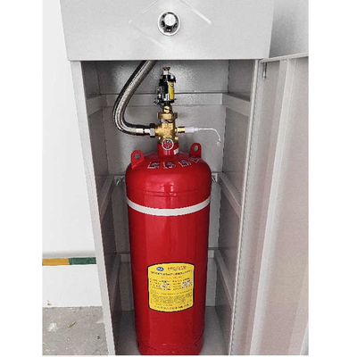 Merah Hfc-227ea FM200 Kabinet Sistem 120L baja Gas Suppression System