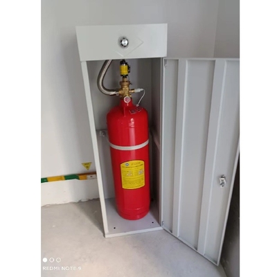 120L FM200 HFC227ea Red Cylinder Gas Fire Extinguisher 2,5 MPa