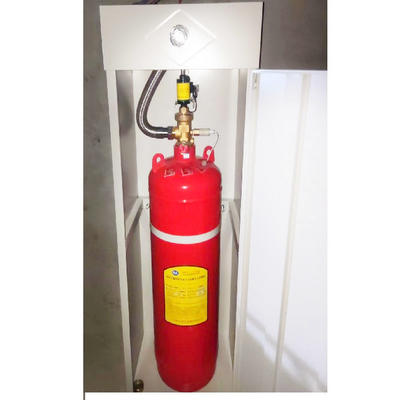 FM200 2.5MPa Sistem Agen Pemadam Kebakaran Dengan Solenoid Actuator Container Valve