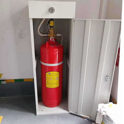 FM200 2.5MPa Sistem Agen Pemadam Kebakaran Dengan Solenoid Actuator Container Valve