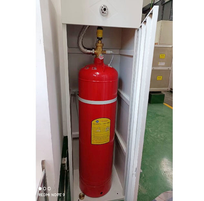 120L FM200 Agen Cabinet Extinguisher Single Cylinder Fire Suppression System
