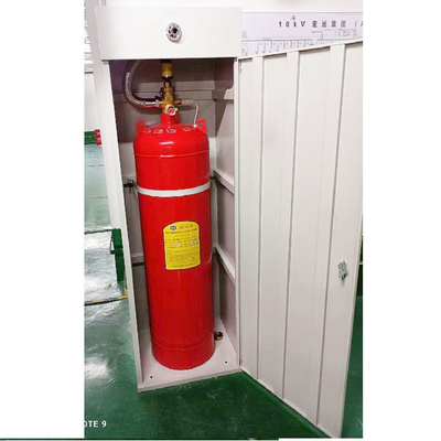 Kisaran suhu 0C sampai 50C FM200 Kabinet Sistem dengan Nozzles