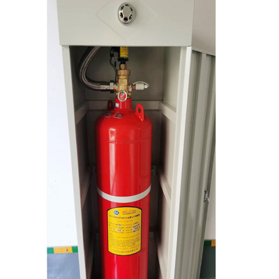 Kisaran suhu 0C sampai 50C FM200 Kabinet Sistem dengan Nozzles