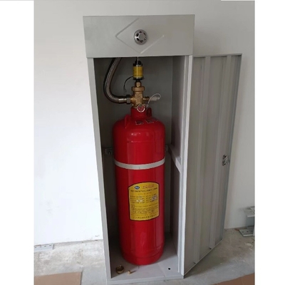 Alat pemadam kebakaran gas FM200 dengan sistem alarm set botol merah untuk deteksi kebakaran