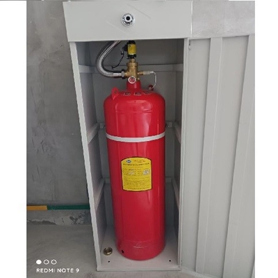 100L lemari tunggal FM200 ruang komputer database gas pemadam kebakaran