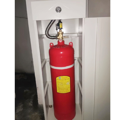 100L lemari tunggal FM200 ruang komputer database gas pemadam kebakaran