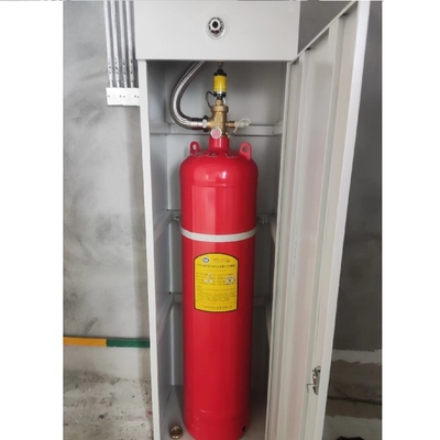 100L FM200 Hfc-227ea Kabinet Pemadam Kebakaran Botol Tunggal 2.5MPa