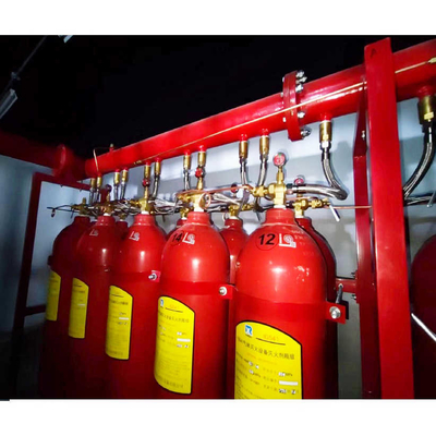 20MPa IG541 Gas Fire Suppression System Untuk Kerusakan Minimal