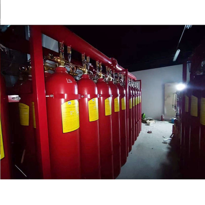 Sistem pemadam kebakaran gas IG541 yang tidak mudah terbakar dengan nitrogen, argon dan CO2