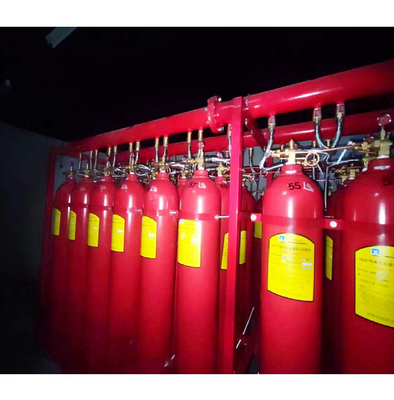 Sistem pemadam kebakaran gas IG541 yang tidak mudah terbakar dengan nitrogen, argon dan CO2