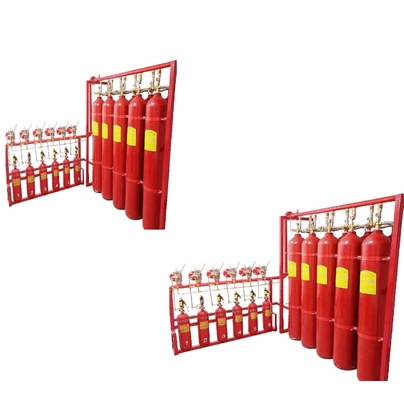15MPa IG541 Sistem Pemadam Kebakaran Kapasitas Silinder Gas 70L 80L 90L