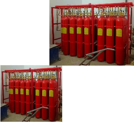 Sistem pemadam kebakaran gas campuran yang sangat efisien dapat digunakan di tempat-tempat yang dikelola