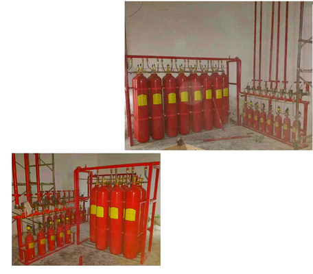 Sistem pemadam kebakaran gas campuran yang sangat efisien dapat digunakan di tempat-tempat yang dikelola
