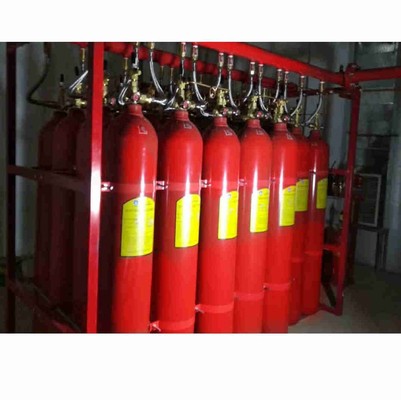 Sistem pemadam kebakaran IG100 merah 20MPa Sistem pemadam kebakaran gas campuran