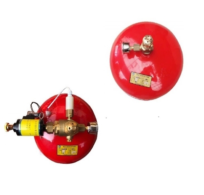30L Merah Suspended FM200 Gas Fire Extinguishing Bottle System Untuk Zona Tunggal Kecil