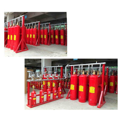 Sistem penekanan gas HFC 227ea FM 200 dalam ruangan dengan perlindungan sistem maksimum