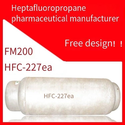 Bahan pembersih industri HFC 227ea tanpa warna FM200 Cairan pemadam kebakaran yang jernih