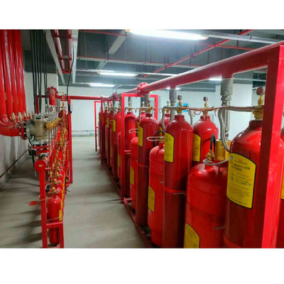 Heptafluoropropane FM200 Sistem Aliran Piston Penekan Kebakaran Ruang Komputer