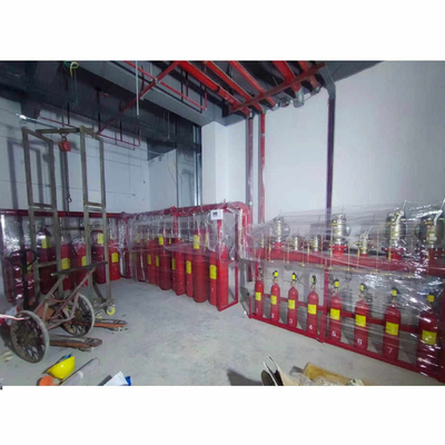 FM200 Sistem pemadam kebakaran Heptachloropropane Mesin pemadam kebakaran multi zona