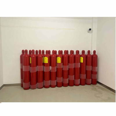 Sistem pemadam kebakaran gas FM200 tanpa bau Agen kemurnian 99,99%