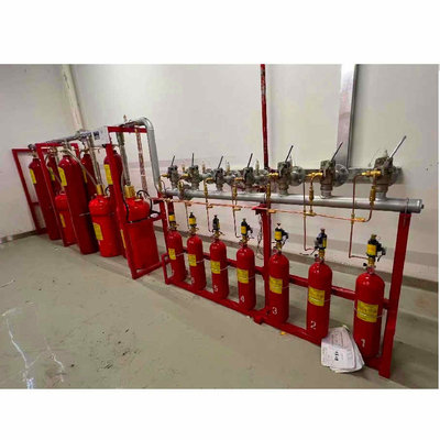Sistem pemadam kebakaran gas FM200 tanpa bau Agen kemurnian 99,99%