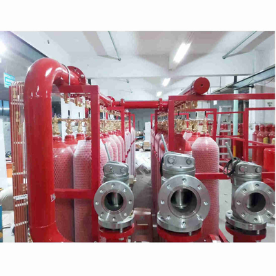 HFC-227ea FM200 Sistem Pemadam Kebakaran Gas Keamanan Tinggi Ramah Lingkungan