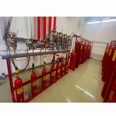 4.2MPa 5.6MPa FM200 Sistem Aliran Piston 120L Peralatan Pemadam Kebakaran