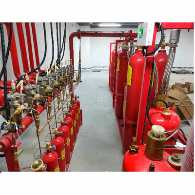 Tipe pipa FM200 Sistem aliran piston Sistem penekanan gas Heptafluoropropane